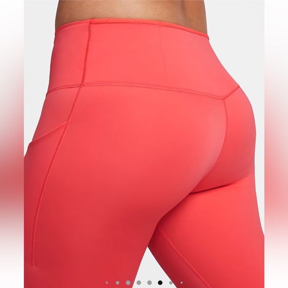 NWT Nike Go Firm Support Mid-Rise Full Length Leggings w/ Pockets Size M (8-10) - Picture 9 of 13